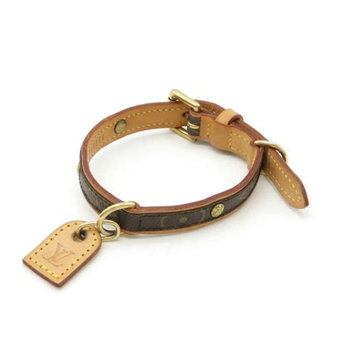 Louis Vuitton Monogram Dog Collar Baxter PM M58072